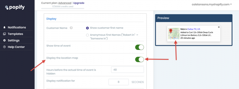 Screenshot from How to show the customer's location map on orders and add to cart events?