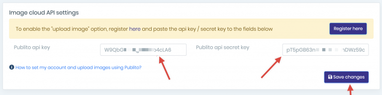 Screenshot from How to upload background images for my popup notifications?