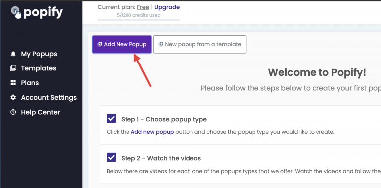 Screenshot from How to create a live counter popup on my Shopify store?