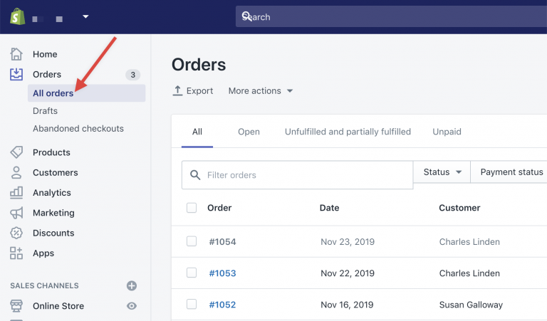 Screenshot from How to create a recent orders notification with Popify?