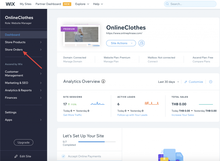 Screenshot from How to create recent sales popups in your Wix store?
