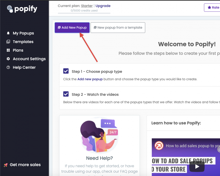 Screenshot from How to create recent sales popups in your Wix store?