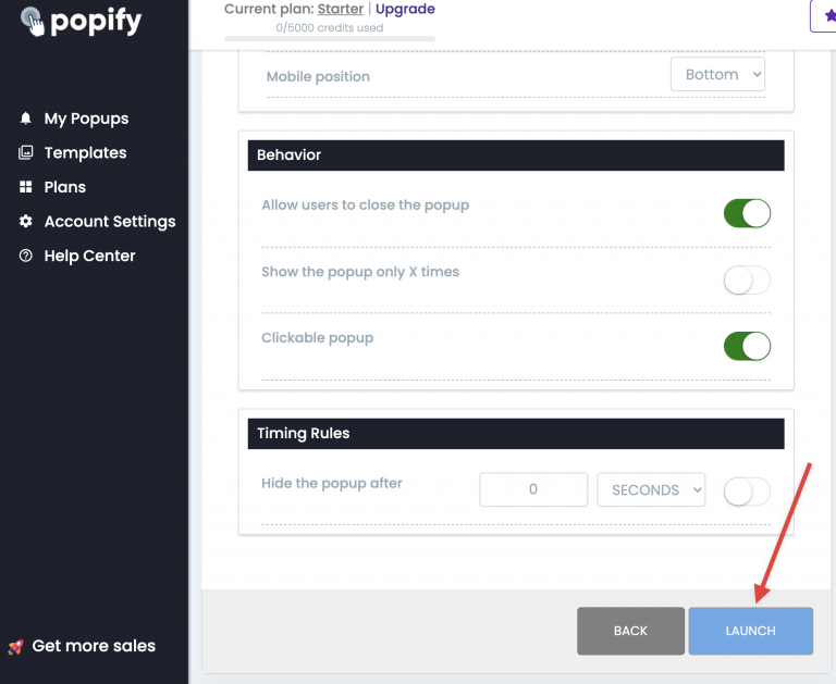 Screenshot from How to create recent sales popups in your Wix store?