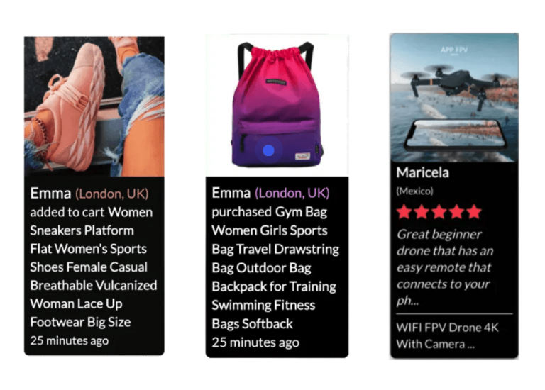 Screenshot from Adding Popify Sales popups to your Wix online store